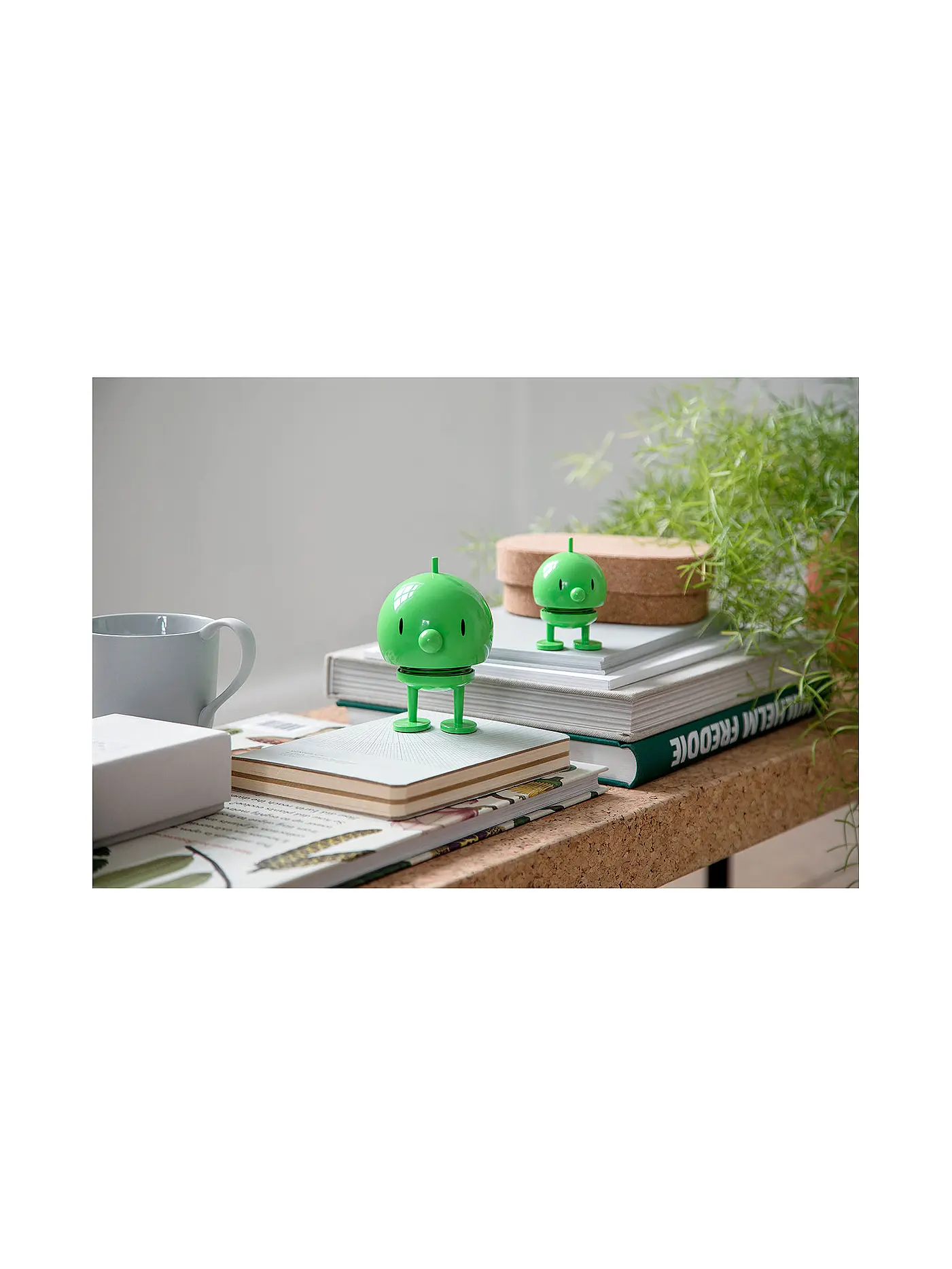 HOPTIMIST | Dekofigur Classic Bumble 7,6cm Orange | grün